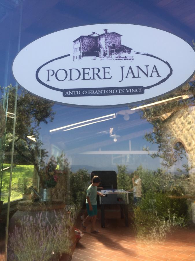 Podere Jana Antico Frantoio Vinci Exterior foto